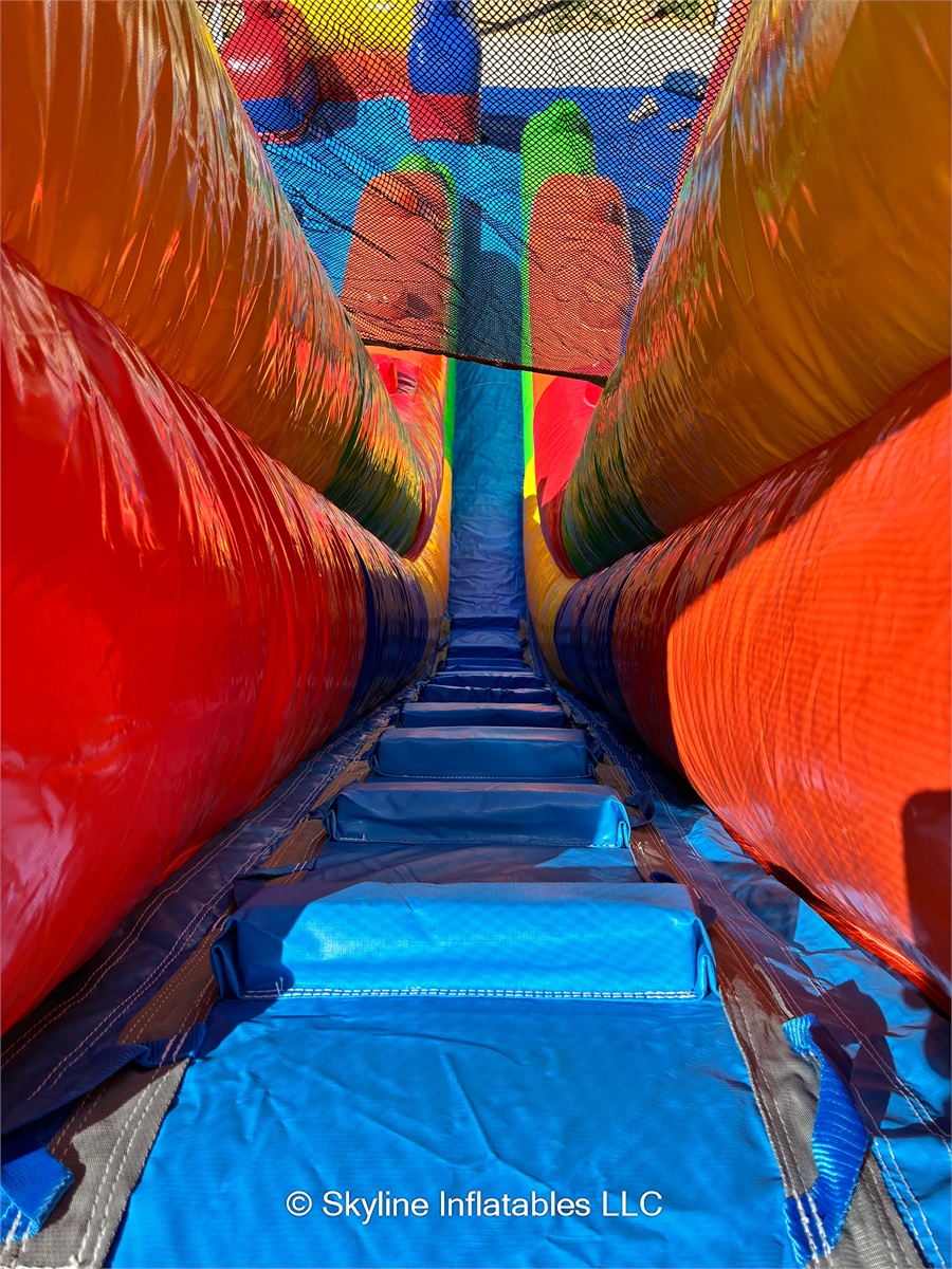 18' Block Party Water Slide - Bounce House Rentals in Fairview, TN and ...