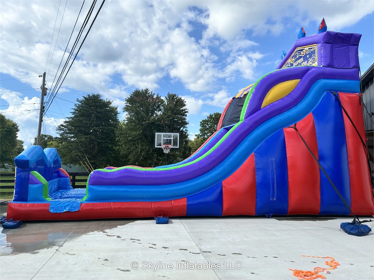 21’ Funhouse Falls Water Slide - Bounce House Rentals in Fairview, TN ...