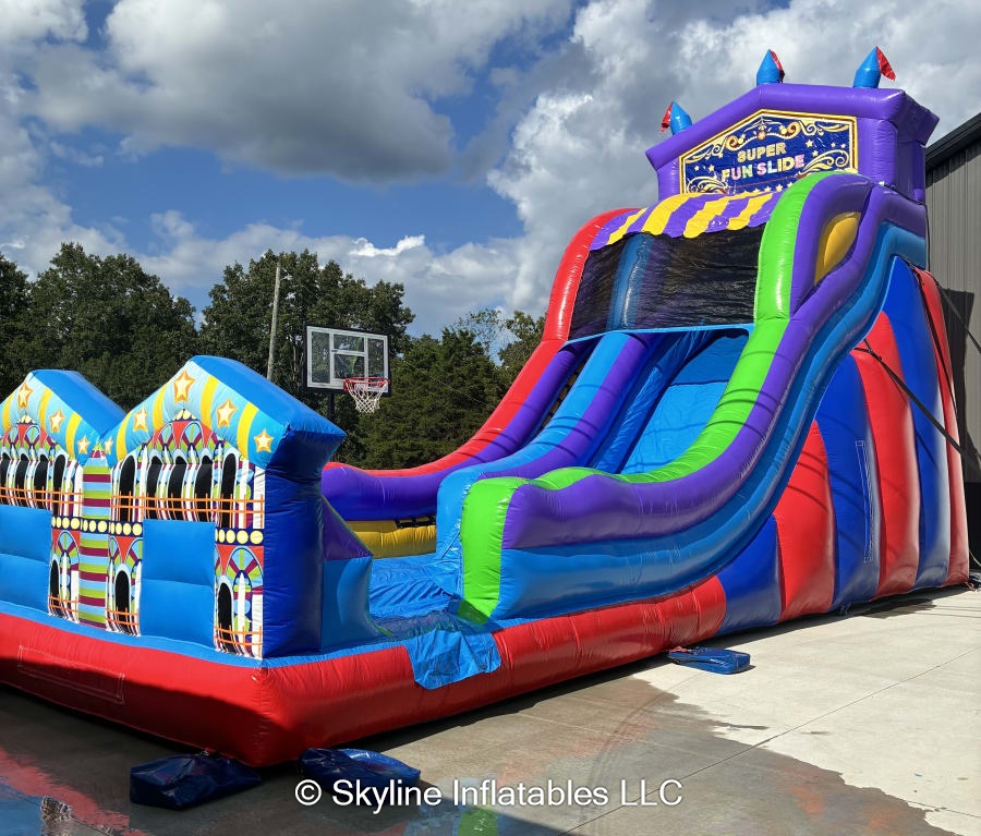 21’ Funhouse Falls Water Slide - Bounce House Rentals in Fairview, TN ...