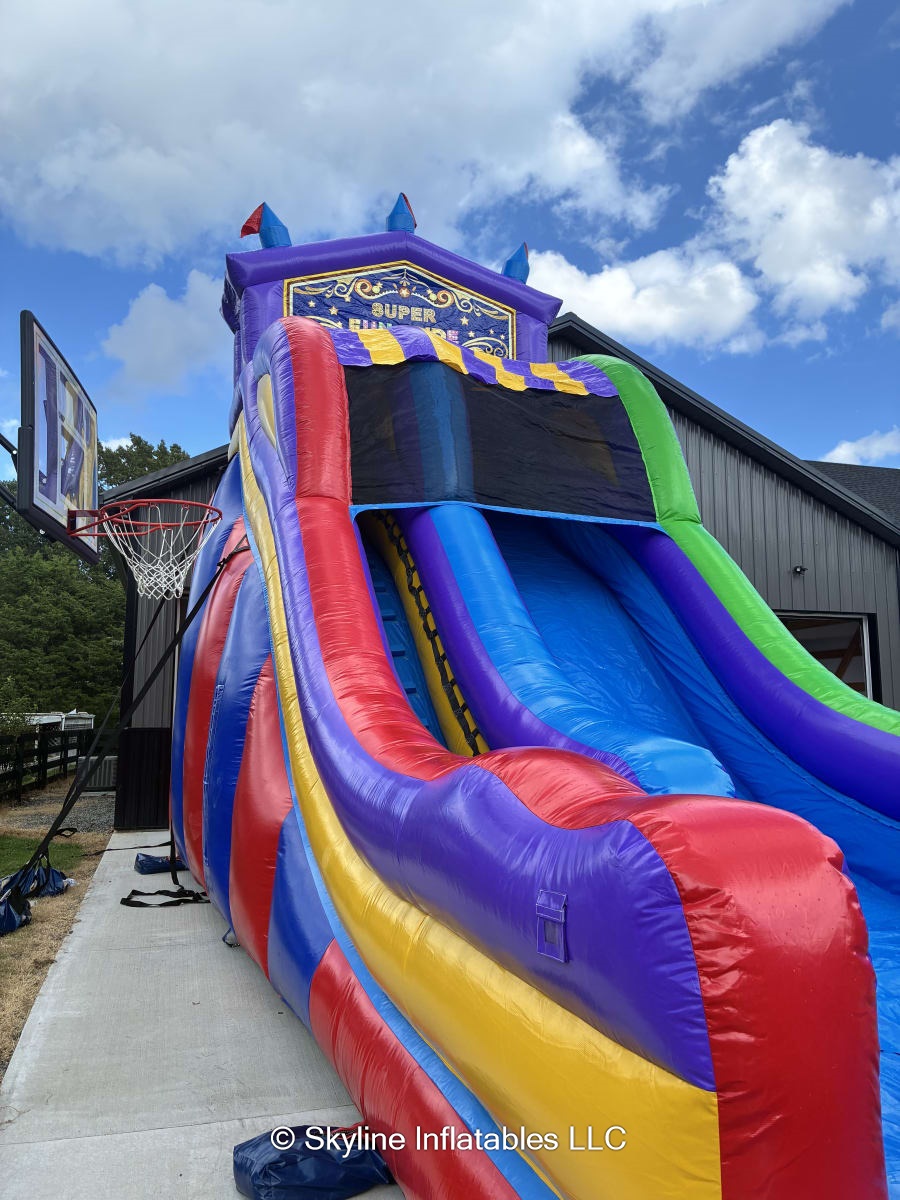 21’ Funhouse Falls Water Slide - Bounce House Rentals in Fairview, TN ...