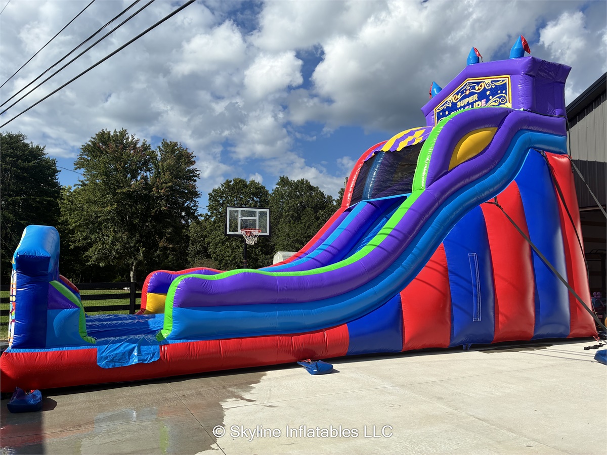 21’ Funhouse Falls Water Slide - Bounce House Rentals in Fairview, TN ...