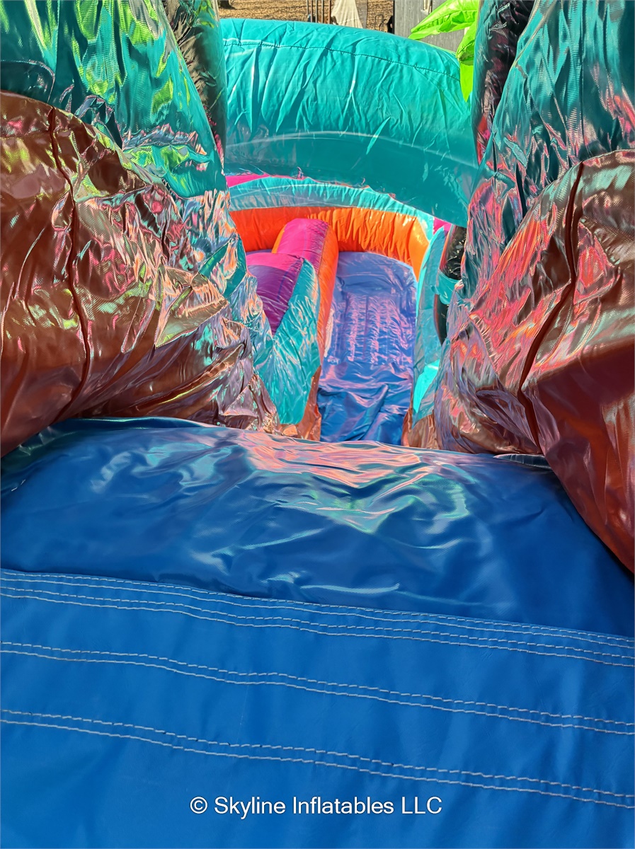 Electric Island Dual Lane 3D XL Combo Bounce House - Bounce House ...