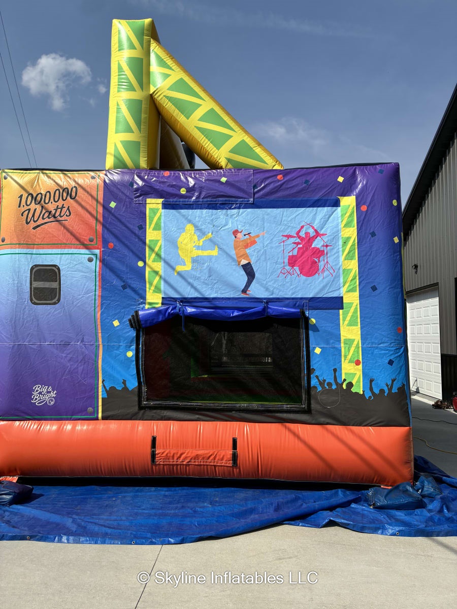 The Main Stage Mega Bounce House *DRY ONLY - Bounce House Rentals in ...