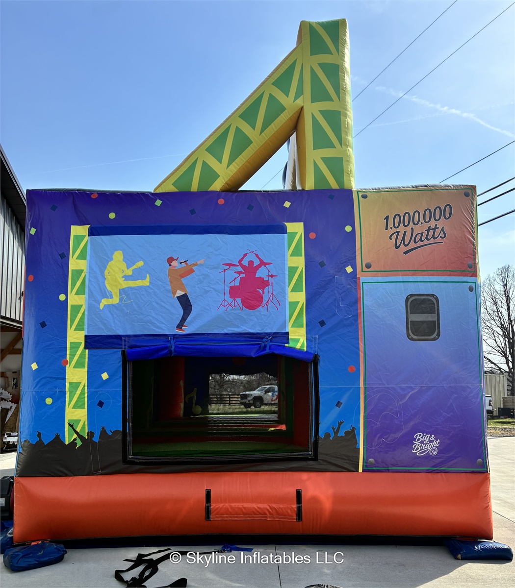 The Main Stage Mega Bounce House *DRY ONLY - Bounce House Rentals in ...