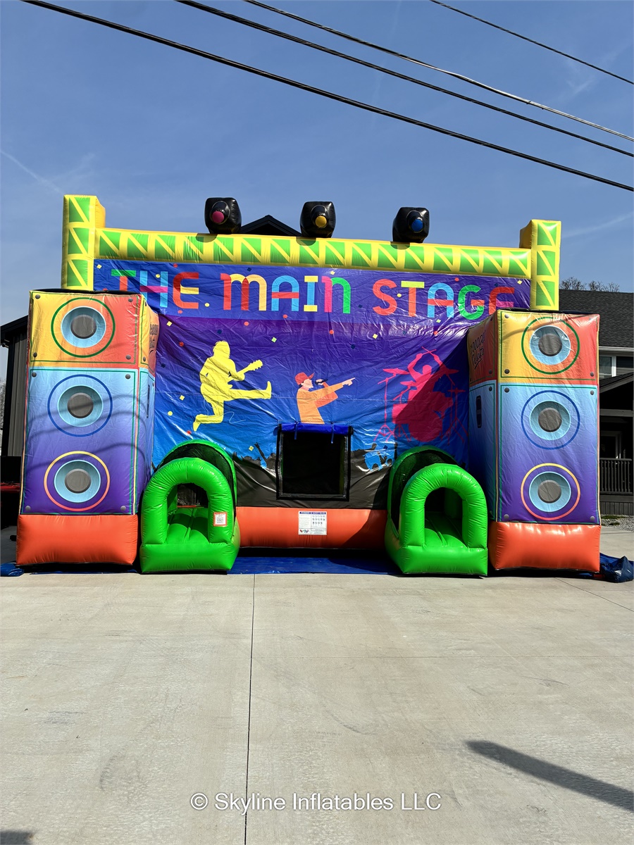 The Main Stage Mega Bounce House *DRY ONLY - Bounce House Rentals in ...